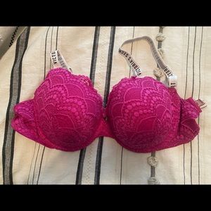 Victoria secret pink bra 36D